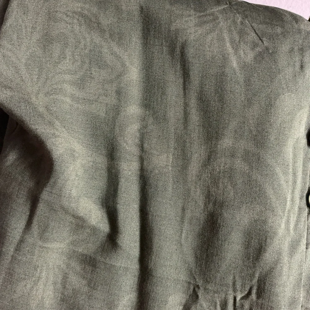 Torrid Olive Green Tiered Midi Dress - Picture 7 of 8